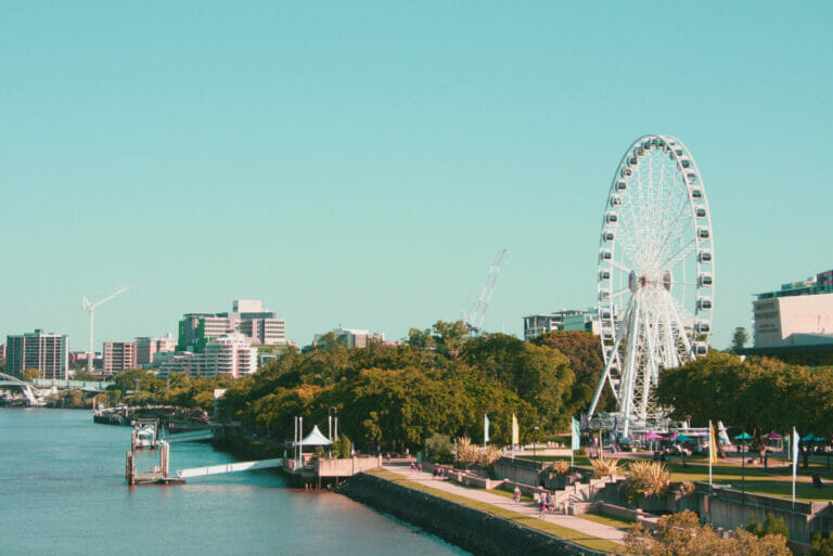 The Brisbane wheel at South Bank, Brisbane, QLD