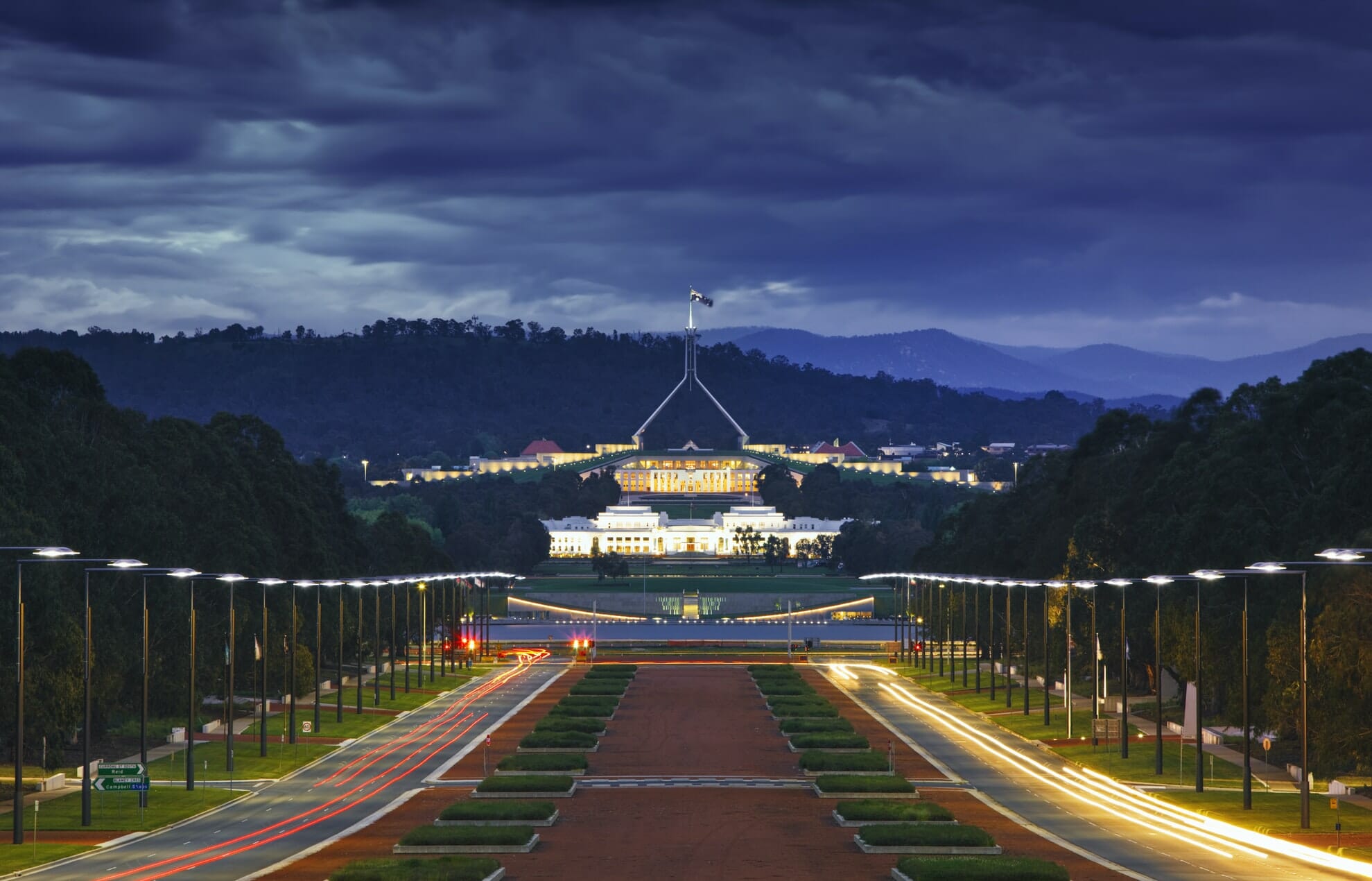 Parliament House in Canberra, ACT
